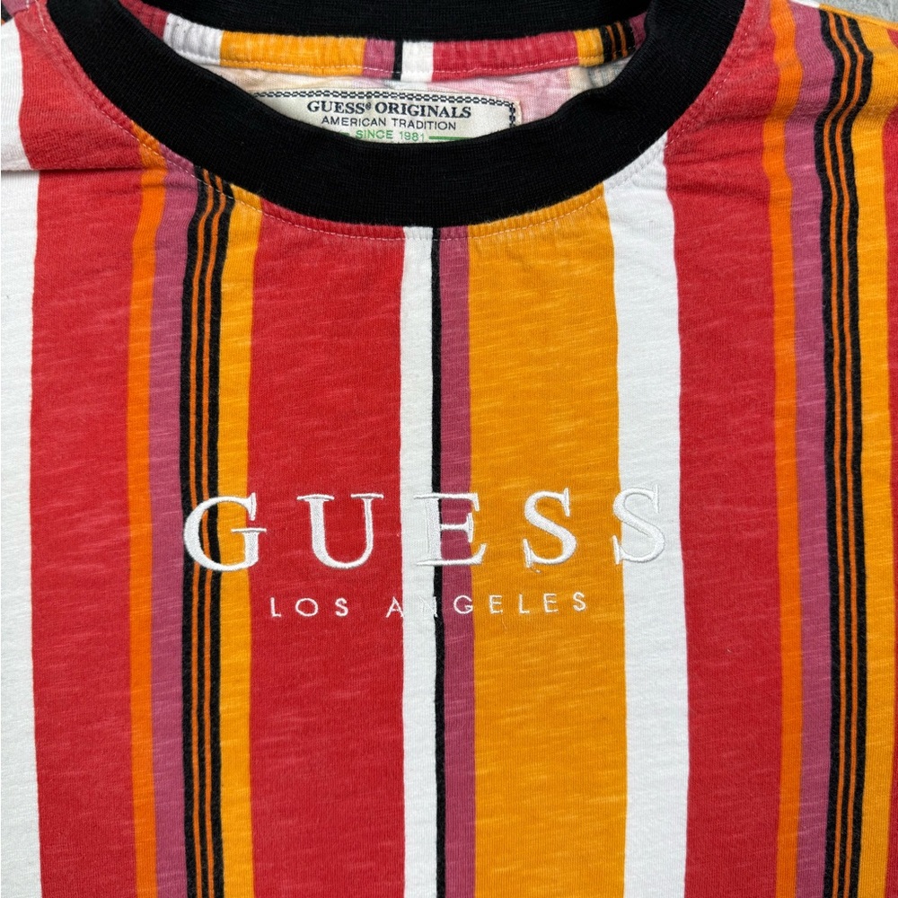 Guess Jeans Los Angeles Striped T-shirt - Picture 3 of 5